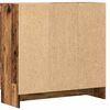 vidaXL Boekenkast 82,5x30,5x80 cm bewerkt hout oud houtkleurig