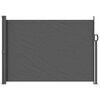 vidaXL Uittrekbaar Zijscherm 160 x 300 cm 100% polyester ijzer staal