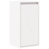 vidaXL Wandkast 30x30x60 cm massief grenenhout wit