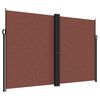 vidaXL Windscherm uittrekbaar 220x1000 cm bruin