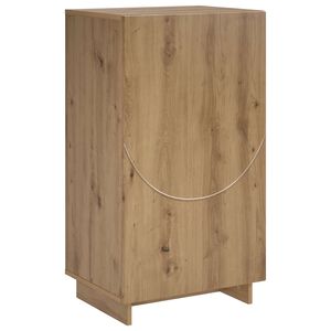 vidaXL Schoenenkast 48 x 38 x 87,5 cm Bewerkt hout Artisanaal eiken