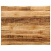 vidaXL Tafelblad met natuurlijke rand 110x80x2,5 cm massief mangohout