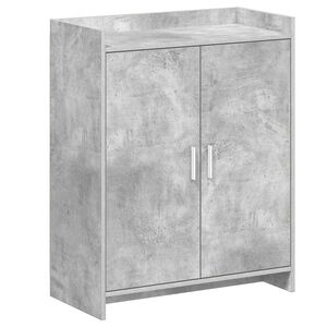 vidaXL Schoenenkast Betongrijs 73,5 x 36 x 92 cm Bewerkt hout