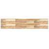 vidaXL Wandschap zwevend 140x30x4 cm onbehandeld massief acaciahout