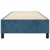 vidaXL Boxspring bed 90x200 cm fluweel donkerblauw