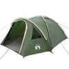 vidaXL Koepeltent 4-persoons 308 x 268 x 130 cm Waterdicht Groen taft