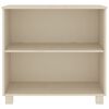 vidaXL Dressoir HAMAR 85x35x80 cm massief grenenhout honingbruin