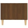 vidaXL Salontafel 102x50x40 cm bewerkt hout bruin eikenkleur