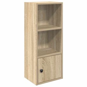 vidaXL Boekenkast 31x24x77 cm bewerkt hout sonoma eikenkleurig