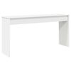 vidaXL Keyboardstand Wit 130 x 32 x 64 cm Bewerkt hout