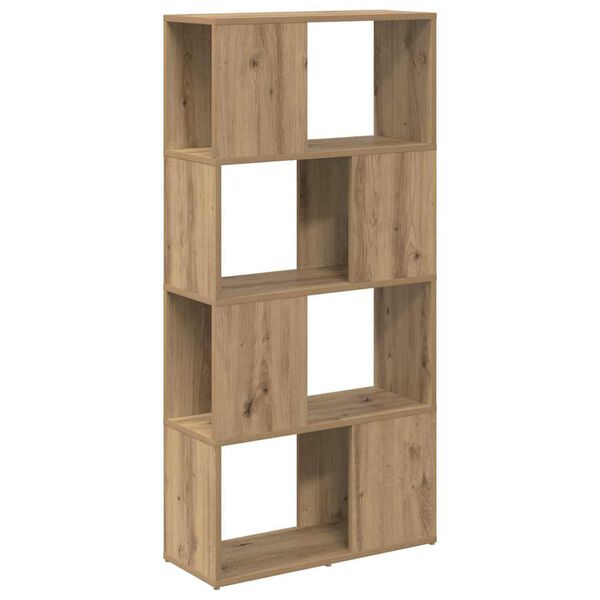 vidaXL Tv-meubelset Bruin 60 x 24 x 125,5 cm Bewerkt hout