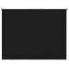 vidaXL Buitenrolgordijn 90% UV-blok Zwart 200 x 140 cm HDPE