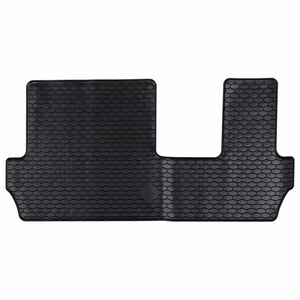 vidaXL Autobodemmat Zwart Rubber