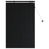 vidaXL Jaloezie Zwart 85 x 130 cm 35 mm Massief Paulowniahout