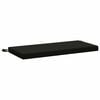vidaXL Bankkussen SOEST 100% Polyester Zwart 60 x 40 x 5 cm