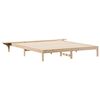 vidaXL Bedframe met Zijtafels Naturel 180 x 220 cm Massief grenenhout