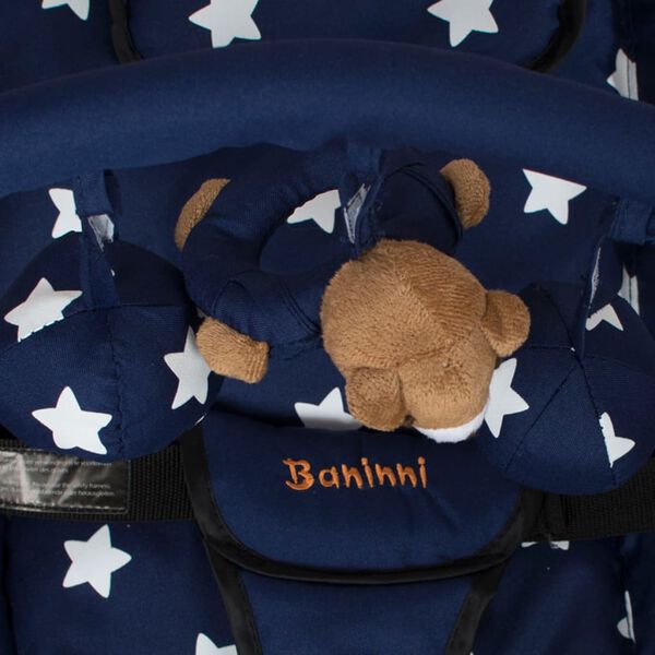 Baninni Wipstoel Relax Classic blauw en sterren BNBO002-BLST