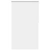 vidaXL Rolgordijn verduisterend 120x210 cm stofbreedte 116,6 cm wit