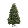 vidaXL Kunstkerstboom met 300 LED Groen 300 cm PVC en Metaal