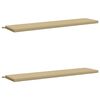 vidaXL 2-delige Bankkussens SOEST 2 st 100% Polyester Beige