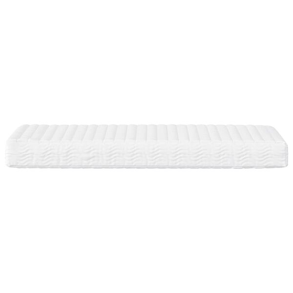 vidaXL Schuimmatras hardheid H2 H3 80x220 cm wit
