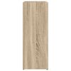 vidaXL Paraplu Standaard Sonoma Eiken 25 x 24,5 x 64 cm Bewerkt hout