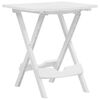 vidaXL Tuintafel inklapbaar 44,5x38,5x50 cm wit
