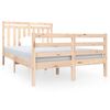 vidaXL Bedframe massief hout 120x190 cm