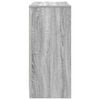 vidaXL Dressoir 85x34x76 cm spaanplaat grijs sonoma