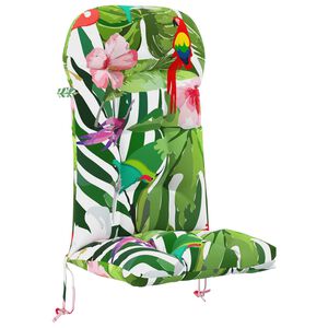 vidaXL Zon Loungerkussen PUTTEN 100% Polyester Meerkleurig