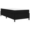 vidaXL Boxspringbed Zwart 90 x 200 cm Stof