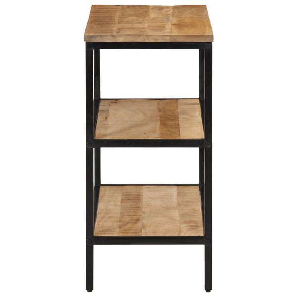 vidaXL Wandtafel 70x35x70 cm massief ruw mangohout