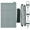 vidaXL Grond Fix Gelast Draadhek 25 x 0,4 m (B x H) PVC-Coated Staal