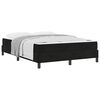 vidaXL Boxspringbed met matras Zwart 140 x 200 cm Stof