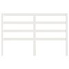 vidaXL Hoofdbord 166x4x100 cm massief grenenhout wit