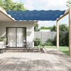 vidaXL Luifel verticaal 140x800 cm oxford stof blauw