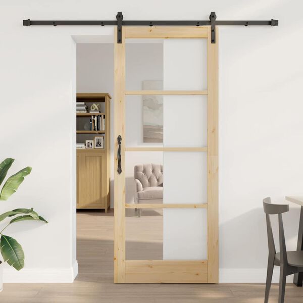 vidaXL Schuifdeur ORKDAL Naturel 86 x 211 cm