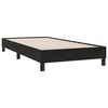 vidaXL Boxspring met matras fluweel zwart 100x210 cm