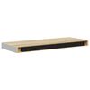 vidaXL Wandschappen zwevend 2 st 60x23,5x3,8 cm MDF eikenkleurig wit