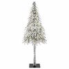 vidaXL Kerstboom met 150 LED met standaard Wit 120 cm PE en staal