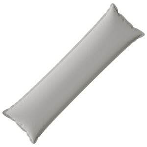 vidaXL Kussensloop HOUTEN Grijs 40 x 145 cm Polyester