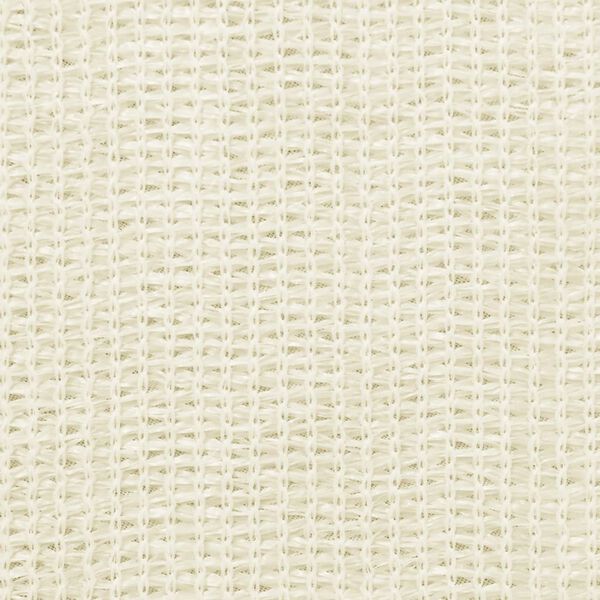 vidaXL Balkonscherm 75x400 cm HDPE crèmekleurig