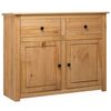 vidaXL Dressoir Panama Range 93x40x80 cm massief grenenhout