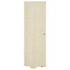 vidaXL Opbergkast hout-look 40x43x164 cm kunststof angorawit