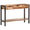 vidaXL Dressoir 110x35x75 cm massief hout