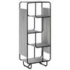 vidaXL Hoge kast Grijs Sonoma 60 x 37,5 x 144 cm Bewerkt hout