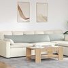 vidaXL Sofa Kussens 2 stuks Lichtgrijs 200 x 40 cm Cordstof