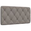 vidaXL Hoofdbordkussen 100 cm stof taupe