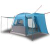 vidaXL Autotent 4-persoons waterdicht blauw