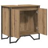 vidaXL Badkamertenk te kast Artisan Eiken 60 x 35 x 60 cm Bewerkt hout